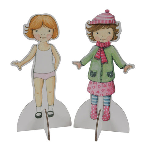 TIGER TRIBE - Paper Dolls Kit - Vintage